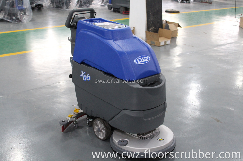 Small Commercial Area Designed Automatic Floor Polisher Scrubber